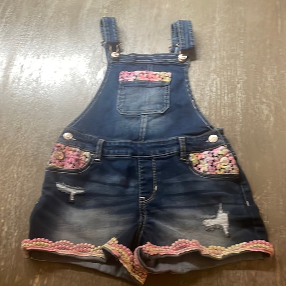 Two pairs girls overalls - Picture 1 of 4